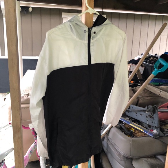 Beautiful Giant Mens Hooded Windbreaker Zip Jacket - Picture 7 of 16